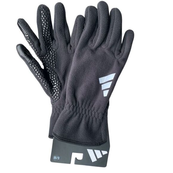 Adidas Black Fleece Gloves (Adidas AW0203, AWP Comfy) Winter Warm Stylish Design - Picture 1 of 2